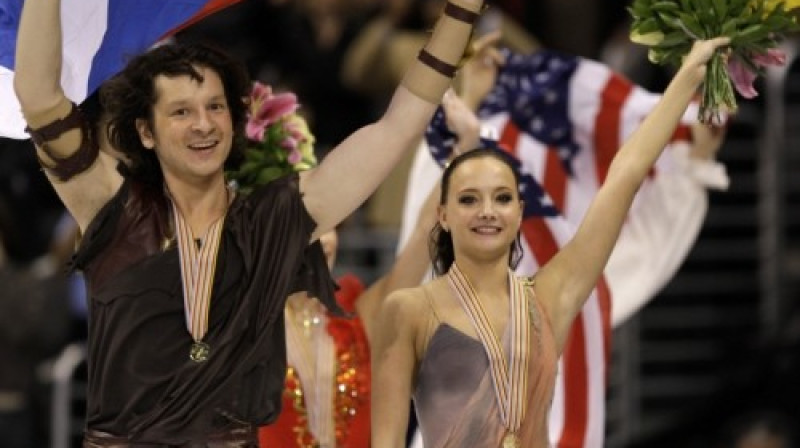 Oksana Domņina, Maksims Šabaļins
Foto: AP