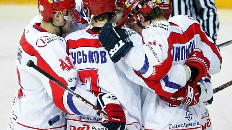 "Lokomotiv" hokejisti
Foto: ITAR-TASS