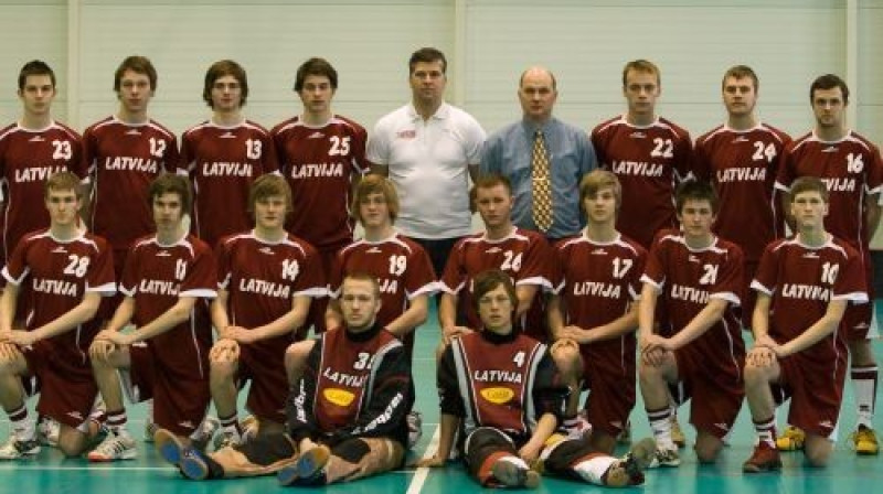 Latvijas U19 izlase
Foto: Mārtiņš Šults, floorball.lv