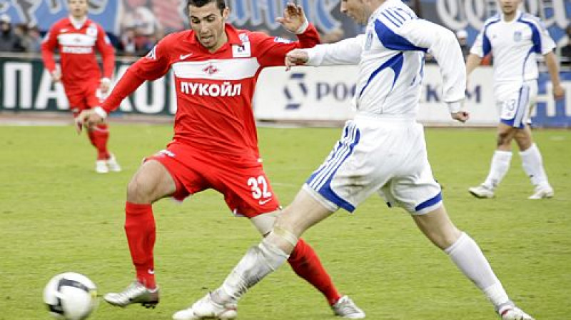 "Shinnik" spēlē pret "Spartak"
Foto: ITAR-TASS