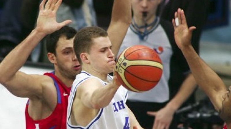 Bojans Popovičs vēl ''Dinamo'' sastāvā. Tagad basketbolists būs ''Lietuvos rytas'' spēlētājs
Foto: ITAR-TASS