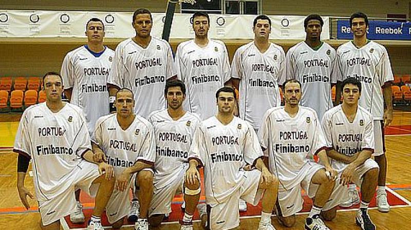 Portugāles vīriešu basketbola izlase
Foto: eurobasket2009.org