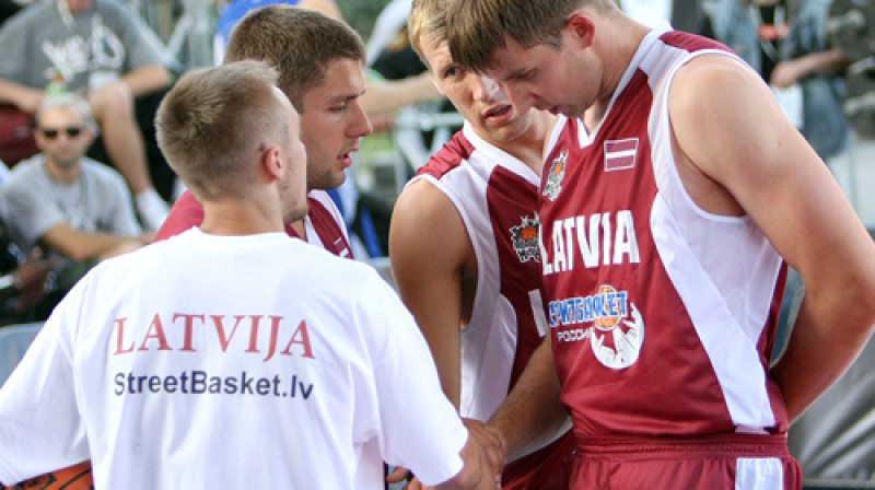 Latvijas ielu basketbola izlase
Foto: Renārs Buivids