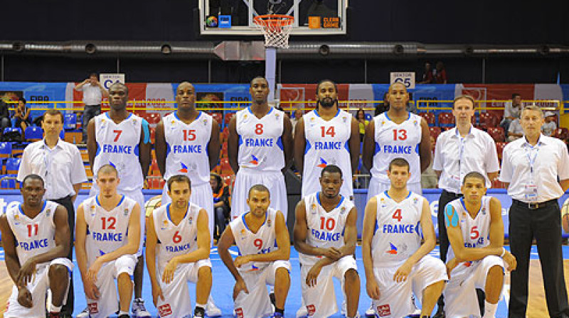 Francijas valstsvienība
Foto: FIBA