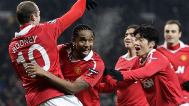 ''Manchester United'' prieki pēc Andersona vārtiem
Foto: AP/Scanpix