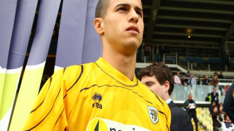 24 gadus vecais Sebastians Džovinko, kurš ir viens talantīgākajiem jaunās paudzes itāļu futbolistiem, ''Juventus'' vietā izvēlējies palikt ''Parma'' vienībā
Foto: digitale/Scanpix