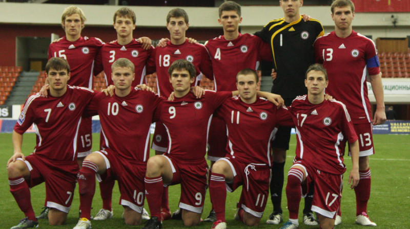Latvijas U-19 futbola izlase
Foto: LFF