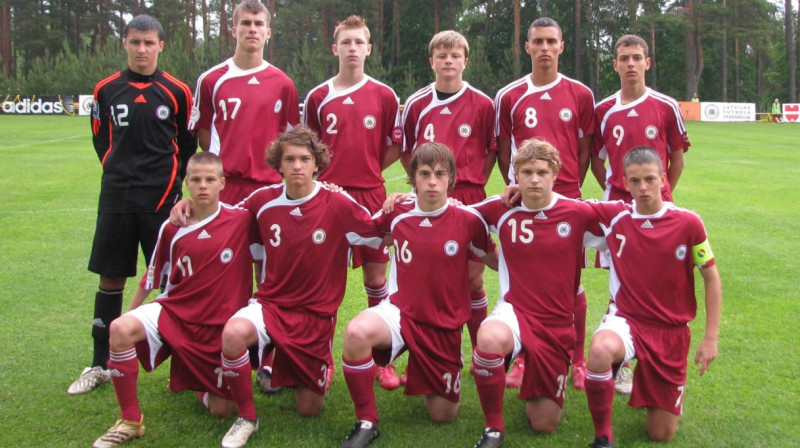 Latvijas U-16 jauniešu izlase
Foto: lff.lv