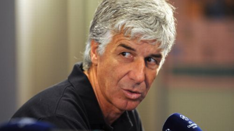 "Inter" galvenais treneris Džanpjēro Gasperīni
Foto: AFP/Scanpix