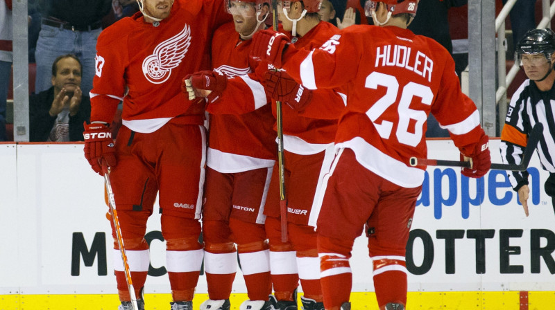 "Red Wings" hokejisti
Foto: AP/Scanpix