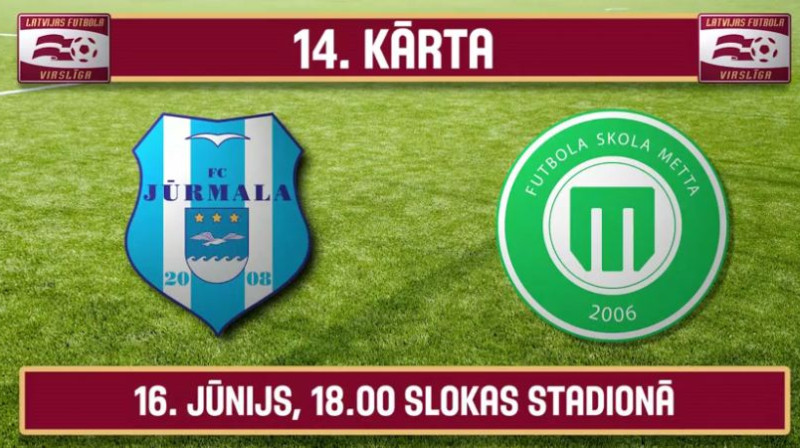 14. kārtas spēle - FC Jūrmala pret Metta/LU.