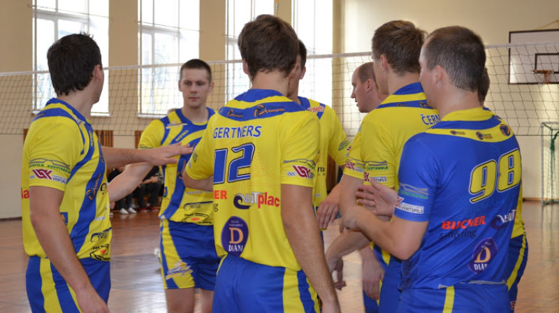 1. līgas vicelīdere "Ventspils" komanda
Foto: volejbols.lv