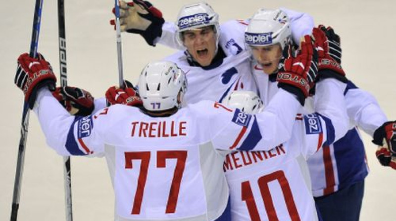 Francijas hokeja izlase
Foto: AFP/Scanpix