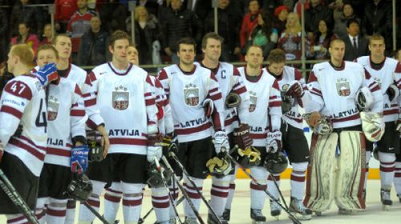 Latvijas hokeja izlase
Foto: Gints Ivuškāns, f64