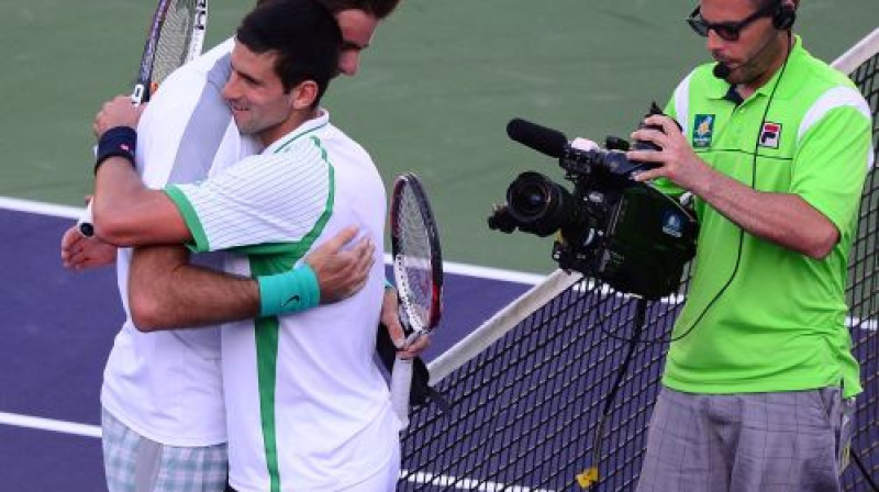 Huans Martins Del Potro un Novaks Džokovičs
Foto: AP/Scanpix