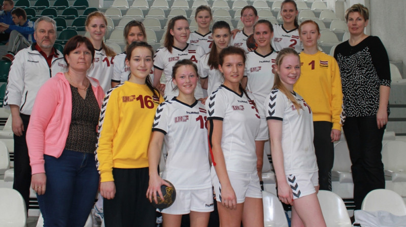 Latvijas U17 handbola izlase Slovākijā
Foto: handball.lv