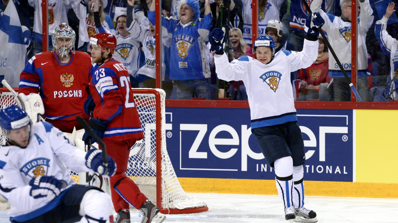 Somija uzvar Krieviju un pārņem vadību H grupā 
Foto: AP/Scanpix