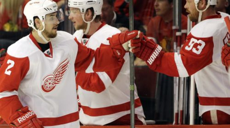 "Red Wings" hokejisti
Foto:AP/Scanpix