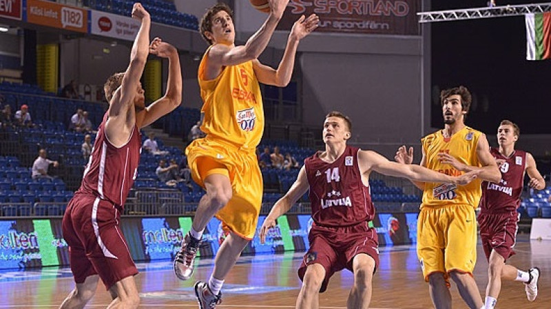 Spānijai un Latvijai priekšā cīņa par finālu
Foto: FIBA Europe