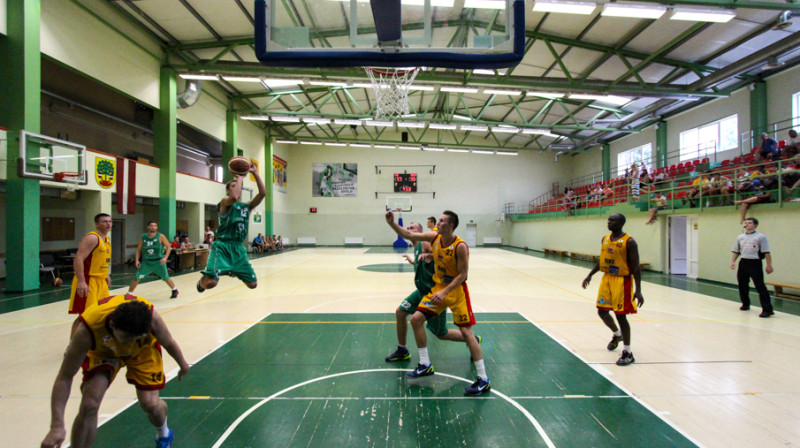 BK "ViA" pret Norvēģijas klubu "Froya Basket"
Foto: Artūrs Kaurovs