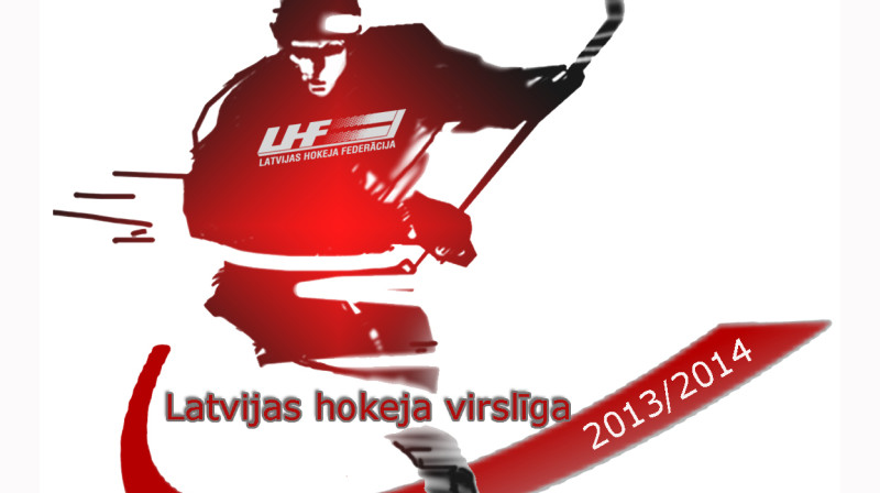 Latvijas virslīgas hokeja čempionāta jaunais logo