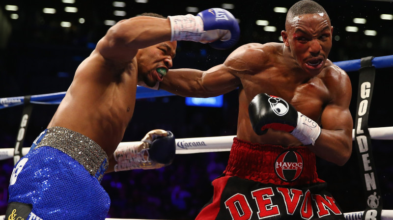 Šons Porters cīņā pret Devonu Aleksanderu
Foto: AFP/Scanpix