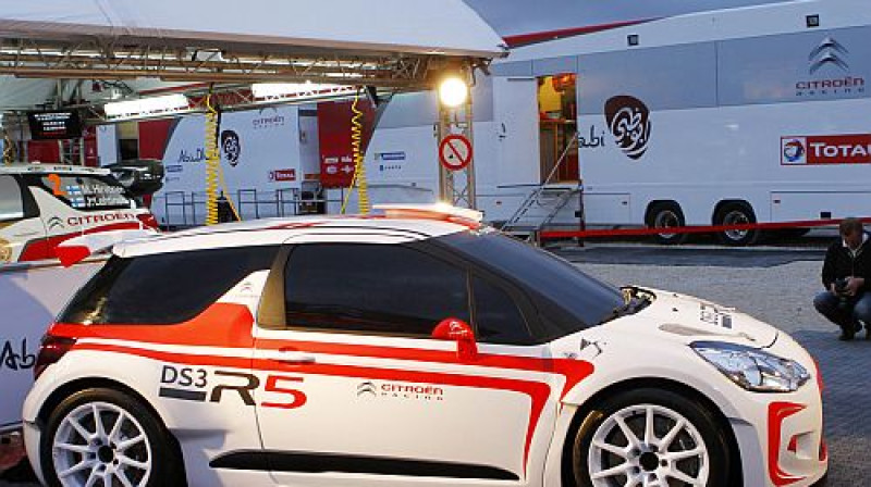 "Citroen DS3 R5" rallija auto
Foto: bilsport.se