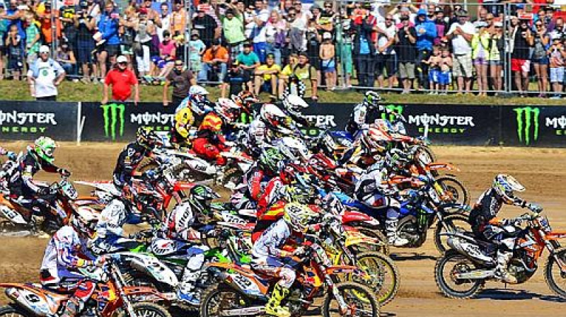 Pasaules čempionāta posms Ķegumā
Foto: motocrossmx1.com