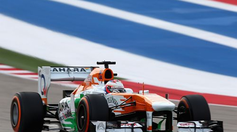 "Force India" vienīgo pjedestālu guva 2008. gadā
Foto: GETTY IMAGES NORTH AMERICA