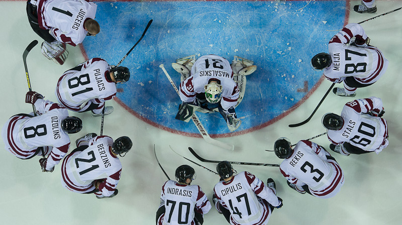 Latvijas hokeja izlase
Foto: Zigismunds Zālmanis