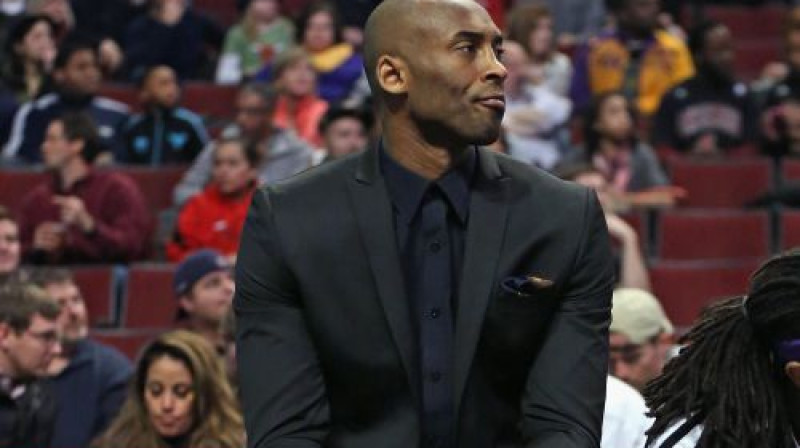 Kobe Braients uzvalkā diemžēl kļūst par arvien ierastāku skatu
Foto:AFP/Scanpix