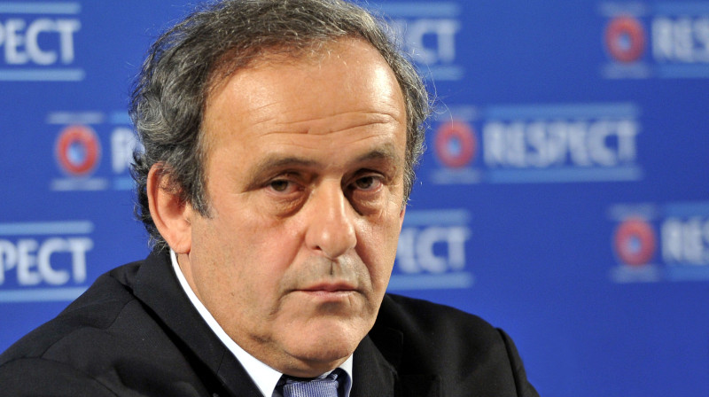 UEFA prezidents Mišels Platinī
Foto: SIPA/Scanpix