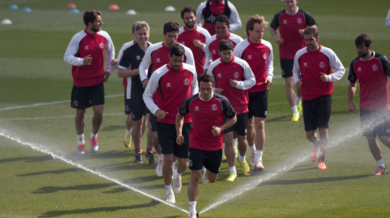 "Sevilla" futbolisti 
Foto: AFP/Scanpix