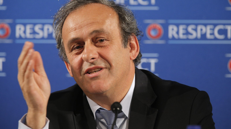 UEFA prezidents Mišels Platinī
Foto: AP/Scanpix