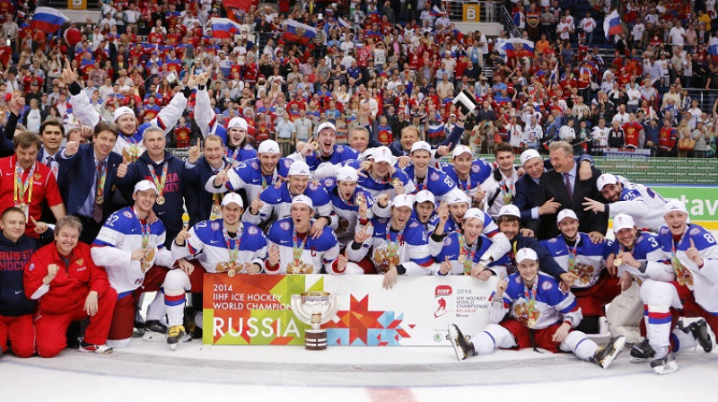 Krievija - pasaules čempione
Foto: AP/Scanpix