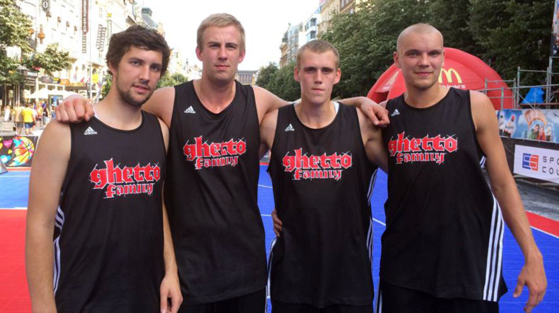 "Ghetto Family/Medsport.lv" - Rihards Ginters, Kristaps Jurjāns, Nauris Miezis, Andris Epners