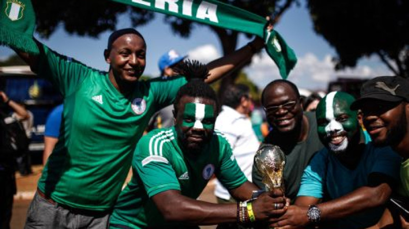Nigērijas izlases līdzjutējiem bez starptautiskā futbola var nākties iztikt ilgāku laiku
Foto: SIPA/Scanpix