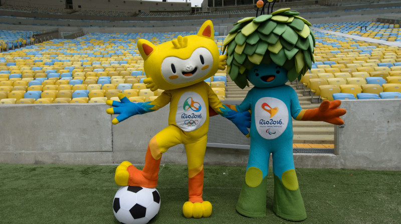 Vinisus un Toms 2014. gada 4. decembrī "Maracana" stadionā Rio
Foto: AFP/Scanpix