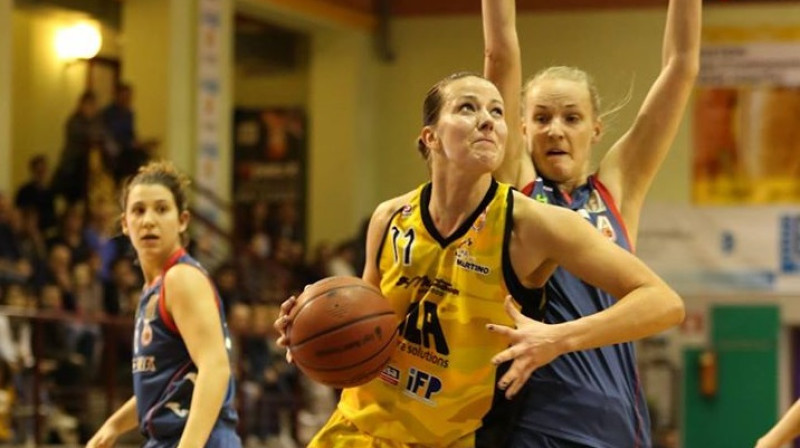 Aija Putniņa: 19. kārtas vērtīgākā spēlētāja Itālijas virslīgā
Foto: legabasketfemminile.it