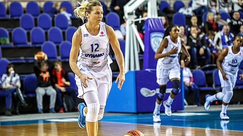 Anete Jēkabsone-Žogota: 1-0 Eirolīgas ceturtdaļfinālā
Foto: kurskbasket.ru