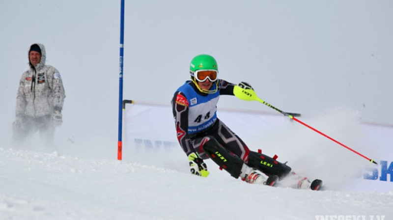 Žaks Gedra Baltijas kausā Pihē. Foto: Jānis Markvarets, Infoski.lv