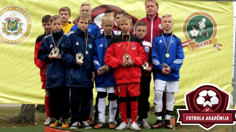 LFF Futbola akadēmijas U-13 reģionu izlašu turnīra simboliskā izlase