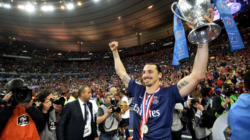 Zlatans Ibrahimovičs
Foto: AFP/Scanpix