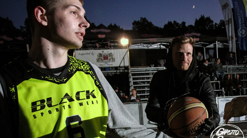 "Ghetto Basket" turnīru divkārtējs vērtīgākais spēlētājs Artūrs Ausējs
Foto: Renārs Buivids (Ghetto Games)