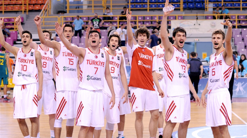 Turcijas basketbolisti
Foto: FIBA