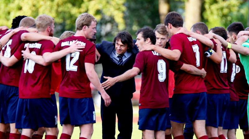 FK ''Jelgava'' - 1:0 pret ''Rabotnički''
Foto: LFF