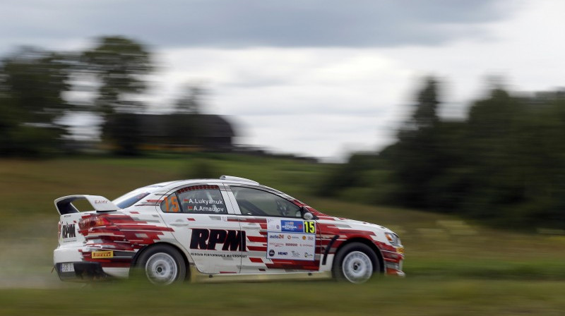 Aleksejs Lukjaņuks ERC posmā Igaunijā
Foto: fiaerc.com