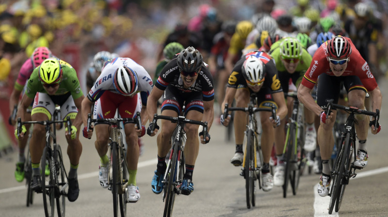 Labākie cīņā finišā
Foto: AFP/Scanpix