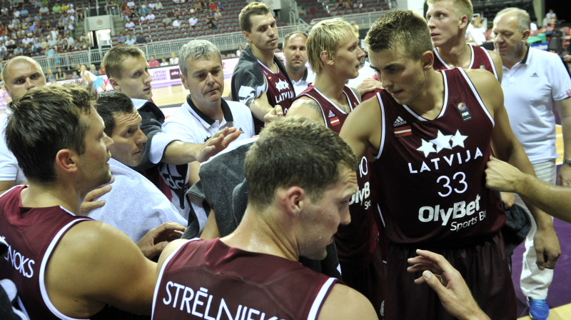 Pēc kvalifikācijas sistēmas maiņas Latvijas izlases sapnis par Rio kļuvis par kripatu reālāks. 
Foto: Romāns Kokšarovs/f64