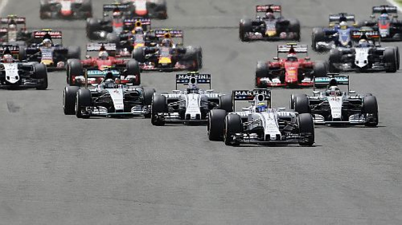 F1 starts 2015. gada Lielbritānijas posmā
Foto: TT NYHETSBYRÅN/Scanpix